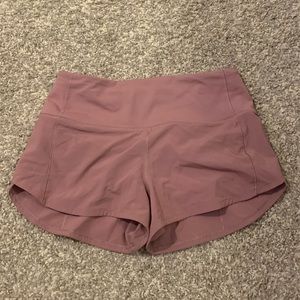 Lululemon pink shorts